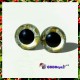 1 Pair  Hand Painted Silver and Gold Eyes Plastic Eyes Safety Eyes